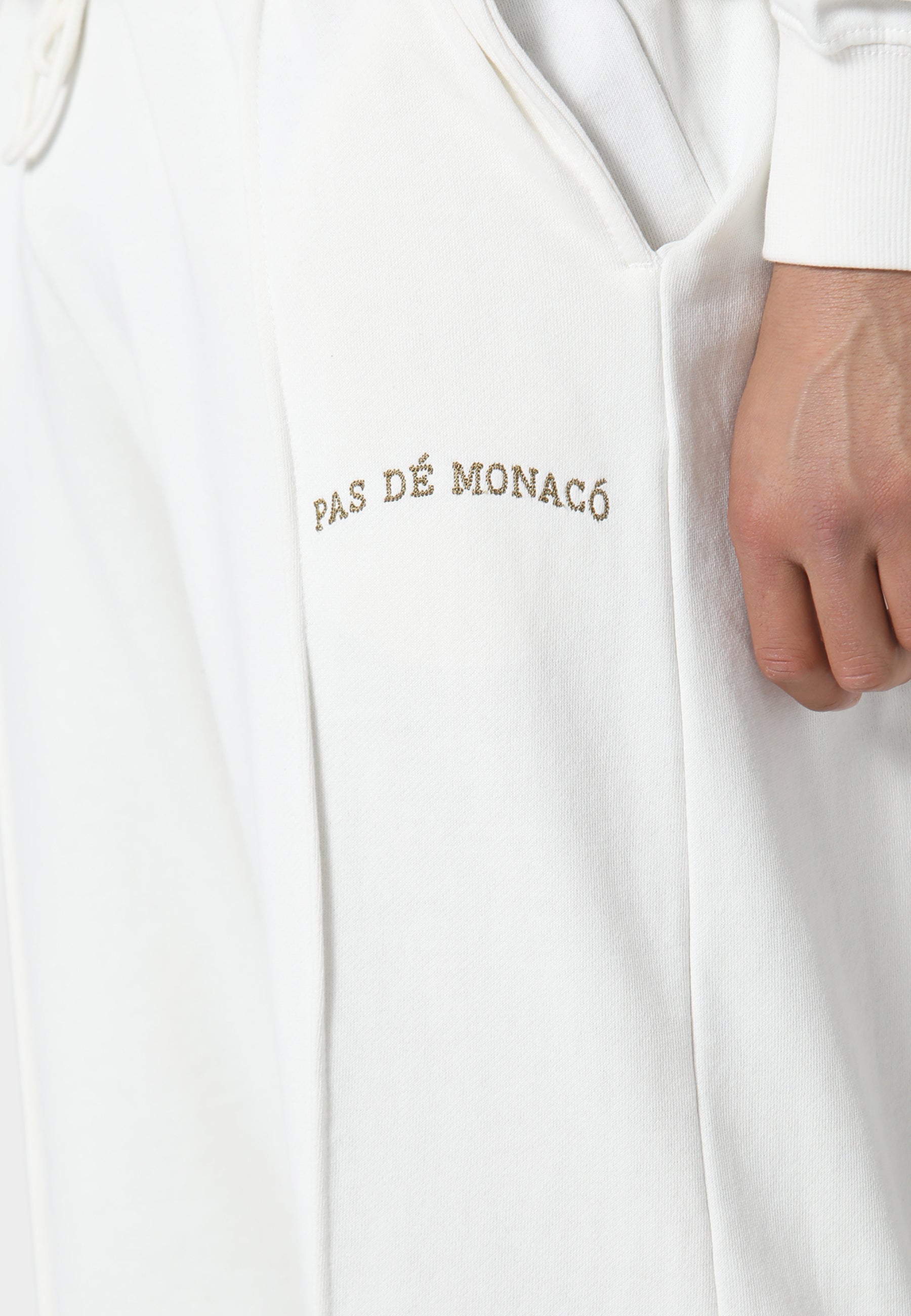 Pas De Monaco Brode Off White Sweatpants
